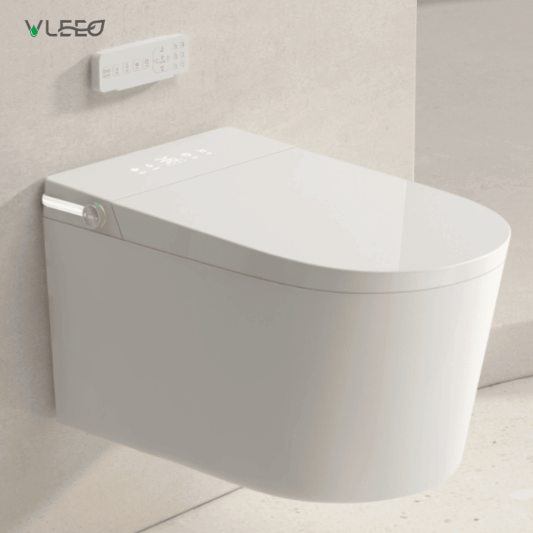 Væghængt smart toilet