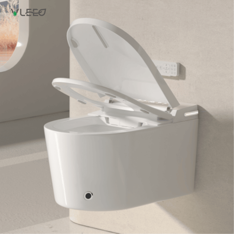 wall hung smart toilet