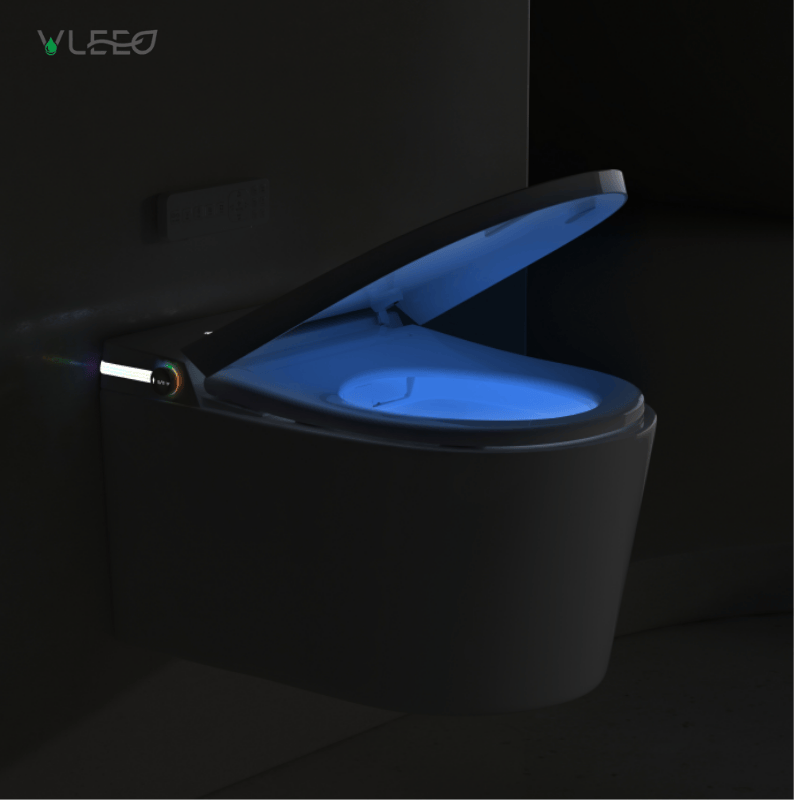 wall hung smart toilet
