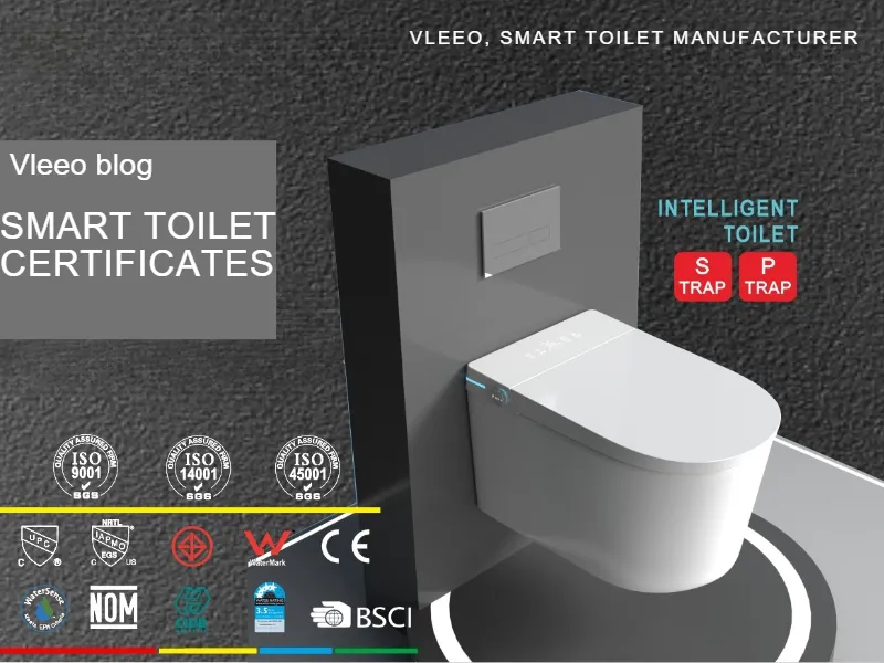 SMART TOILET CERTIFICATIONS