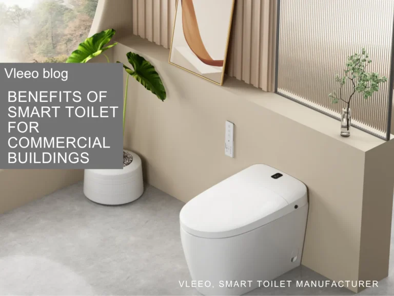 Smarta toaletter för kommersiella byggnader