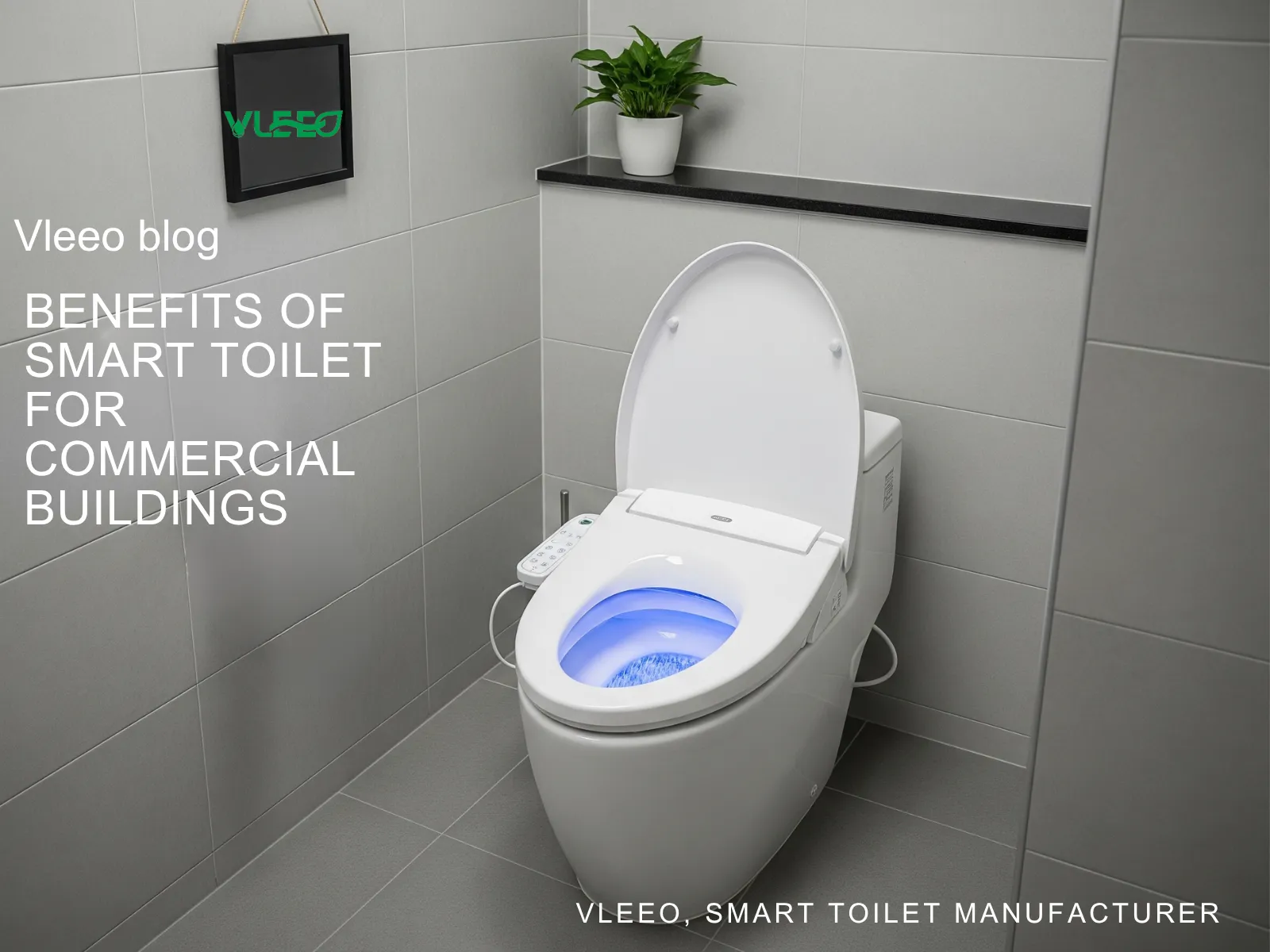 Smart toilets for commercial buildings
