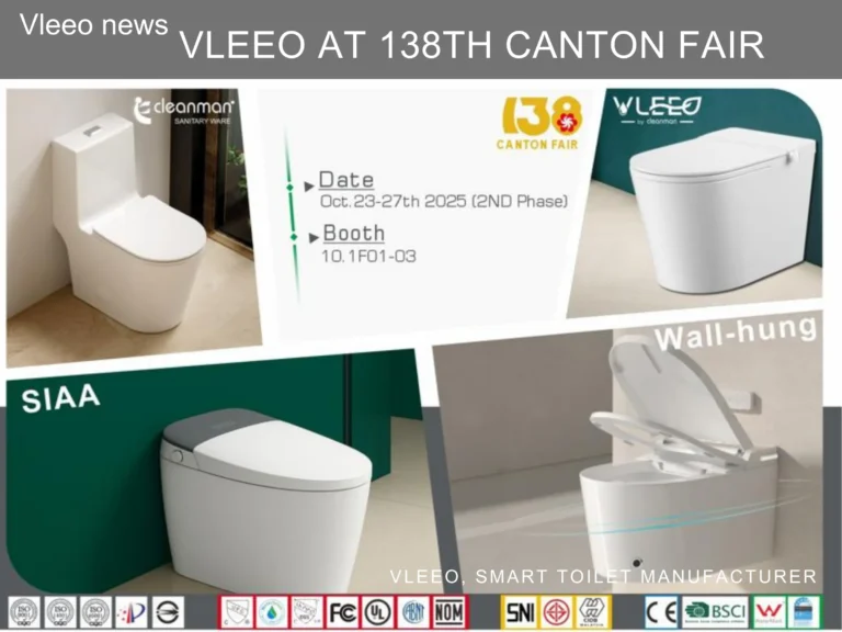 Smart toilet supplier Vleeo