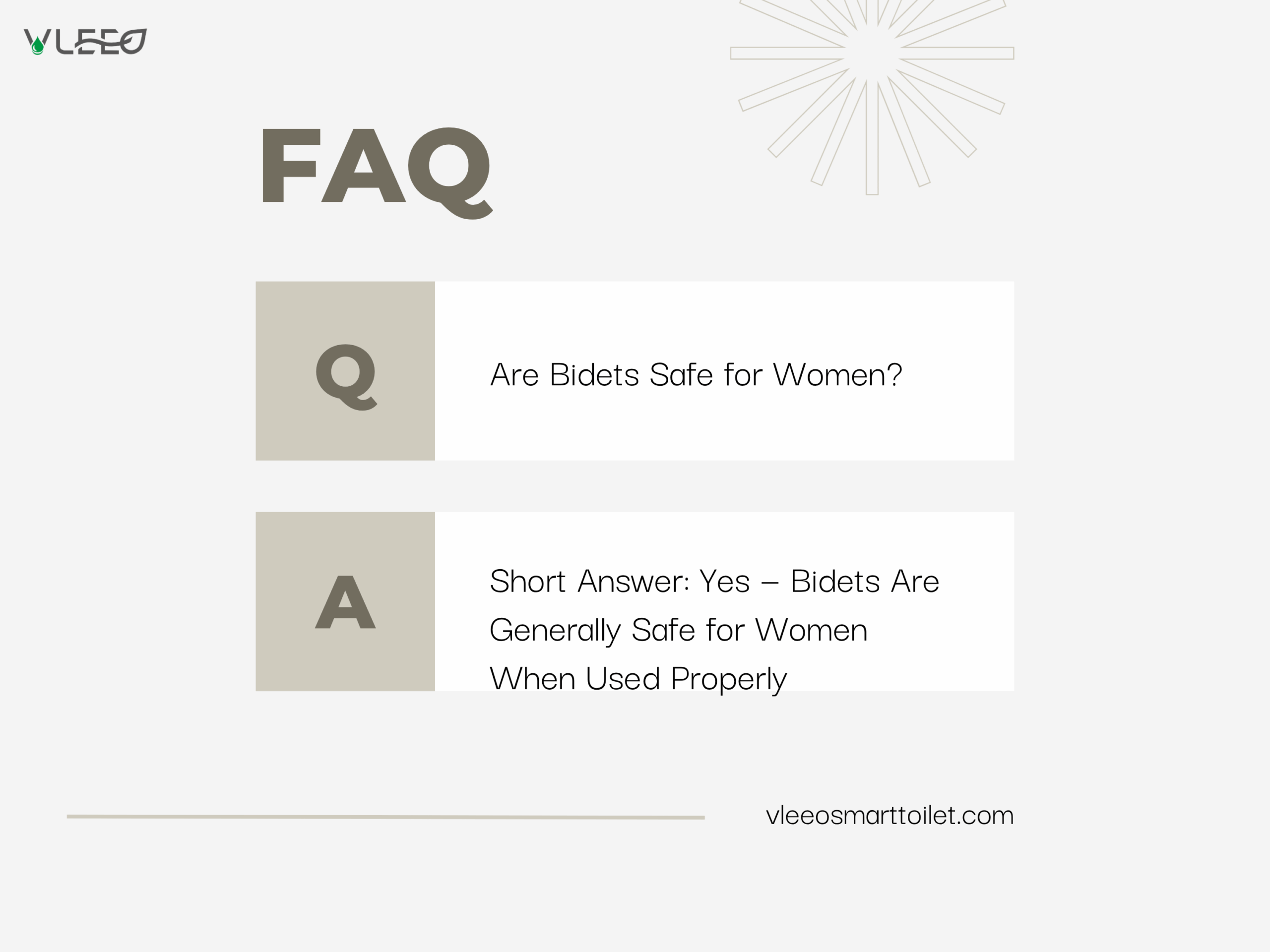 Are Bidets Safe for Women