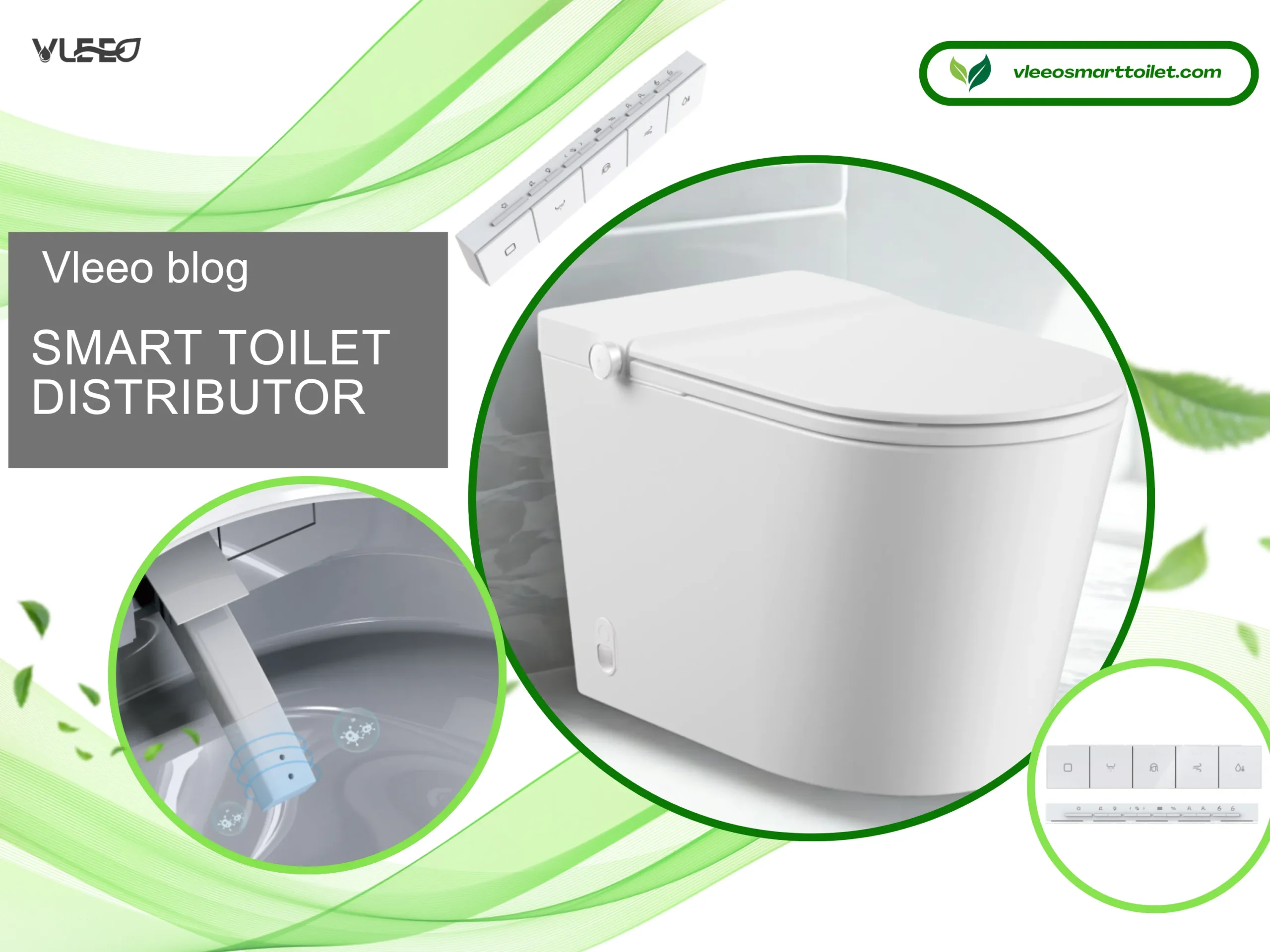 smart toilet distributor