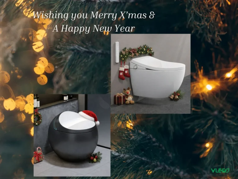 Holiday Wishes from Vleeo smart wc manufacturer