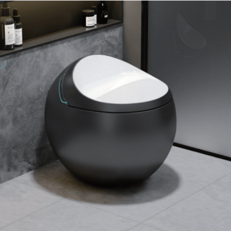 toilettes intelligentes en forme d'œuf