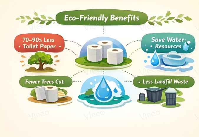 Eco friendly smart toilet seat benefits