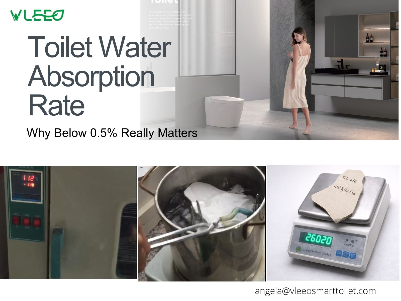 Toilet Water Absorption Rate