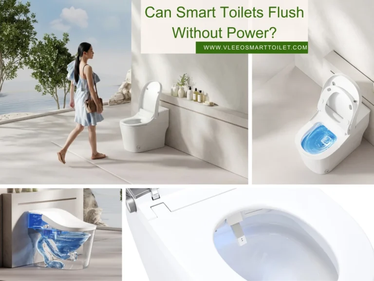 Kan smarte toiletter skylle ud uden strøm?