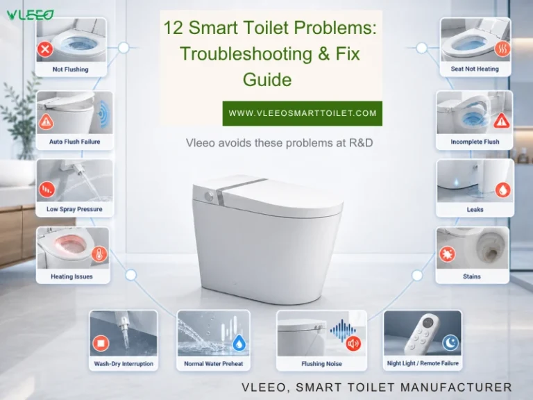 12 problemas del inodoro inteligente