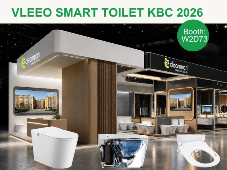 Vleeo smart toilet KBC 2026