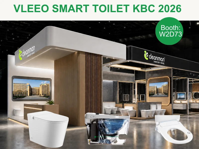 Vleeo smart toilet KBC 2026