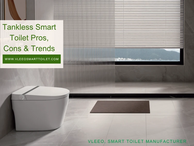 tankless smart toilet