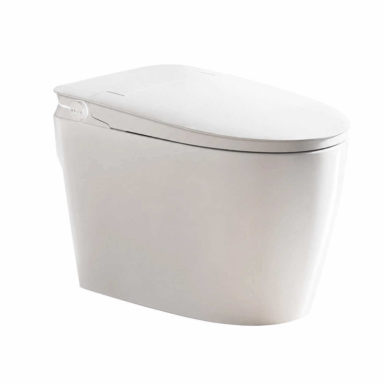 smart toilet with built-in tank