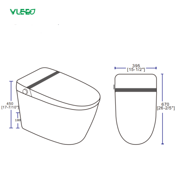 616 P-trap smart toilet für Europa (1)