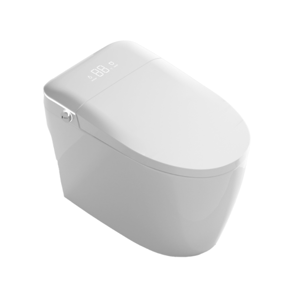 smart flush toilet P-trap